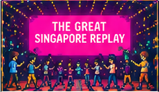 Pixel-art artwork for The Great Singapore Replay: Season 2